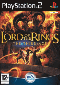 Lord of the Rings: The Third Age PAL Playstation 2 PAL box art